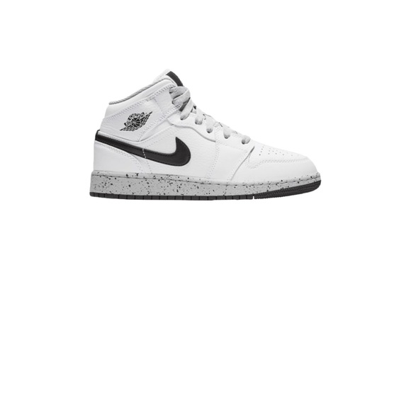 Air Jordan 1 Retro Mid GS “White Cement” - Picture 4 of 5